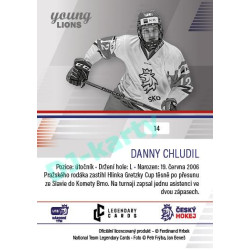 2023/24 Legendary Cards Hlinka Gretzky Cup Young Lions #14 Danny Chludil