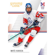 2023/24 Legendary Cards Hlinka Gretzky Cup Young Lions #18 Matěj Kubiesa