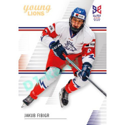 2023/24 Legendary Cards Hlinka Gretzky Cup Young Lions #04 Jakub Fibigr