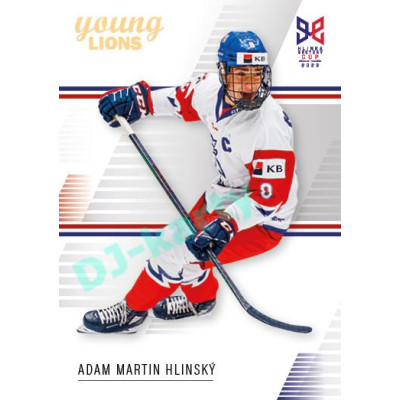 2023/24 Legendary Cards Hlinka Gretzky Cup Young Lions #05 Adam Martin Hlinský