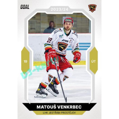2023/24 Goal cards Chance Liga 2. série #256 Matouš Venkrbec