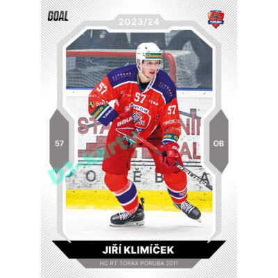 2023/24 Goal cards Chance Liga 2. série #261 Jiří Klimíček