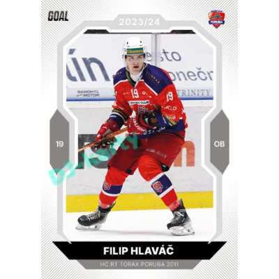 2023/24 Goal cards Chance Liga 2. série #262 Filip Hlaváč