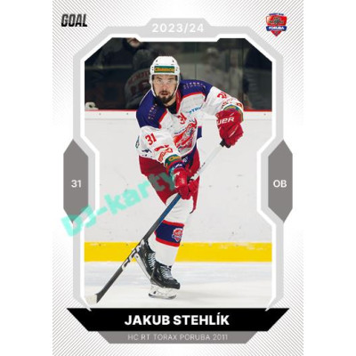 2023/24 Goal cards Chance Liga 2. série #264 Jakub Stehlík