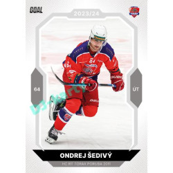 2023/24 Goal cards Chance Liga 2. série #268 Ondrej Šedivý