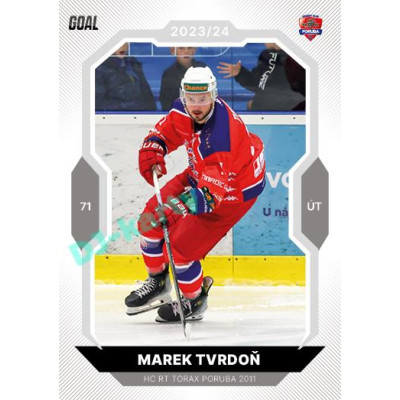 2023/24 Goal cards Chance Liga 2. série #269 Marek Tvrdoň