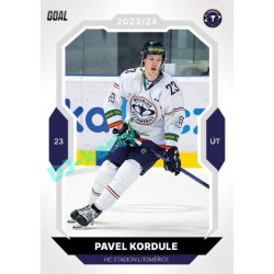 2023/24 Goal cards Chance Liga 2. série #276 Pavel Kordule