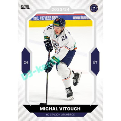 2023/24 Goal cards Chance Liga 2. série #277 Michal Vitouch