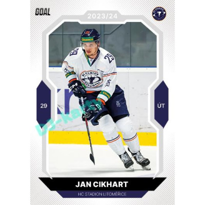 2023/24 Goal cards Chance Liga 2. série #278 Jan Cikhart