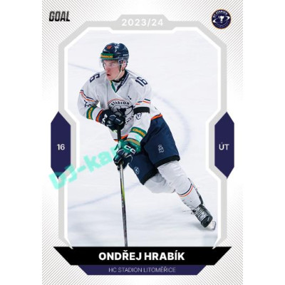 2023/24 Goal cards Chance Liga 2. série #284 Ondřej Hrabík