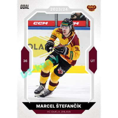 2023/24 Goal cards Chance Liga 2. série #290 Marcel Štefančík