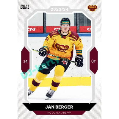 2023/24 Goal cards Chance Liga 2. série #293 Jan Berger