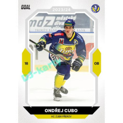 2023/24 Goal cards Chance Liga 2. série #300 Ondřej Cubo