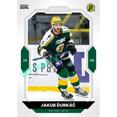 2023/24 Goal cards Chance Liga 2. série #222 Jakub Ďurkáč