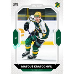 2023/24 Goal cards Chance Liga 2. série #227 Matouš Kratochvil