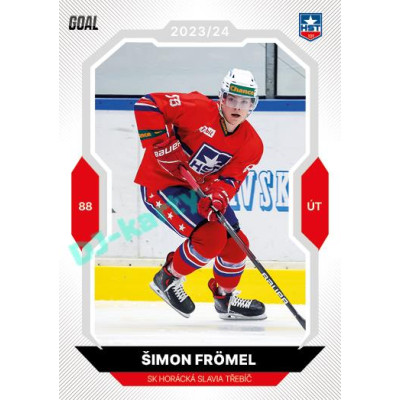 2023/24 Goal cards Chance Liga 2. série #238 Šimon Frömel