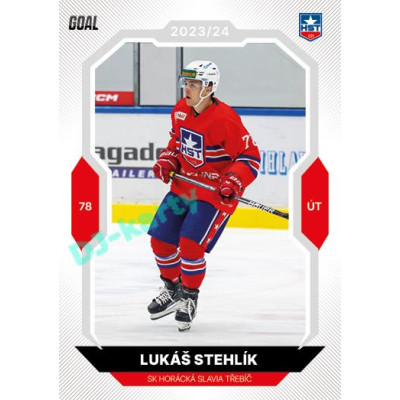 2023/24 Goal cards Chance Liga 2. série #241 Lukáš Stehlík