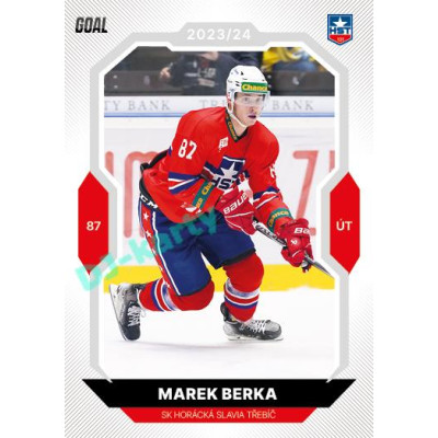 2023/24 Goal cards Chance Liga 2. série #242 Marek Berka