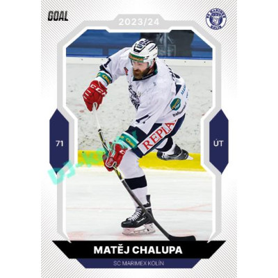 2023/24 Goal cards Chance Liga 2. série #353 Matěj Chalupa