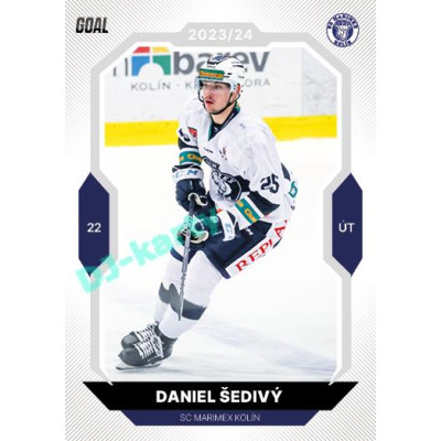 2023/24 Goal cards Chance Liga 2. série #356 Daniel Šedivý