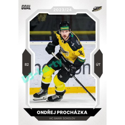 2023/24 Goal cards Chance Liga 2. série #364 Ondřej Procházka