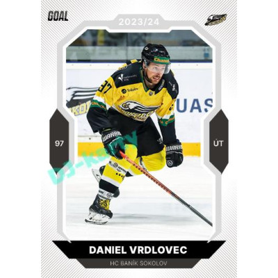 2023/24 Goal cards Chance Liga 2. série #366 Daniel Vrdlovec