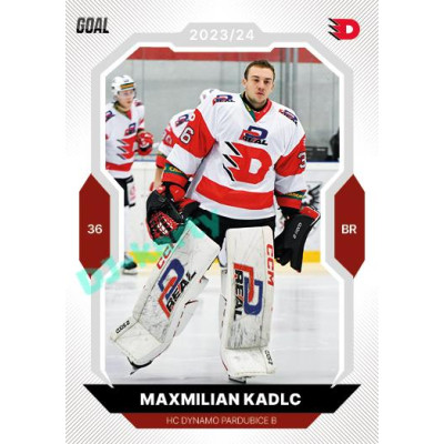 2023/24 Goal cards Chance Liga 2. série #372 Maxmilian Kadlc