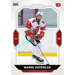 2023/24 Goal cards Chance Liga 2. série #373 Marek Voženílek