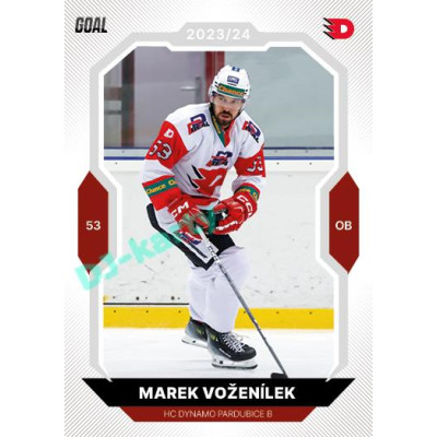 2023/24 Goal cards Chance Liga 2. série #373 Marek Voženílek