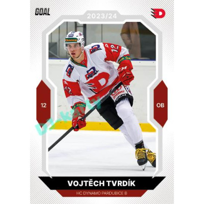 2023/24 Goal cards Chance Liga 2. série #374 Vojtěch Tvrdík