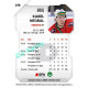 2023/24 Goal cards Chance Liga 2. série #376 Karel Nedbal