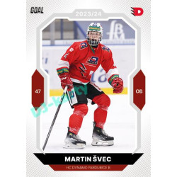 2023/24 Goal cards Chance Liga 2. série #377 Martin Švec