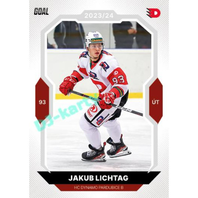 2023/24 Goal cards Chance Liga 2. série #379 Jakub Lichtag