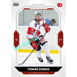 2023/24 Goal cards Chance Liga 2. série #382 Tomáš Zeman