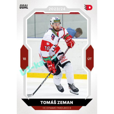 2023/24 Goal cards Chance Liga 2. série #382 Tomáš Zeman