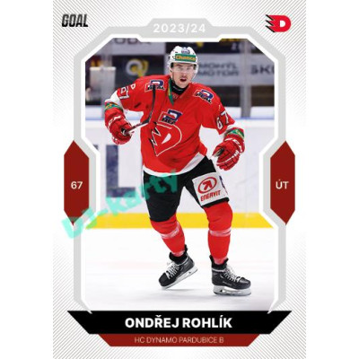 2023/24 Goal cards Chance Liga 2. série #384 Ondřej Rohlík