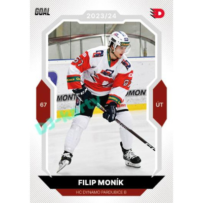 2023/24 Goal cards Chance Liga 2. série #385 Filip Moník