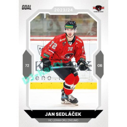 2023/24 Goal cards Chance Liga 2. série #389 Jan Sedláček
