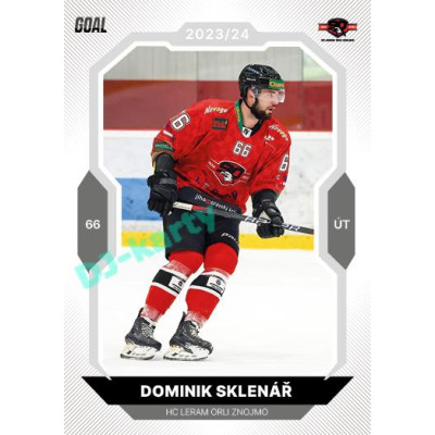 2023/24 Goal cards Chance Liga 2. série #394 Dominik Sklenář