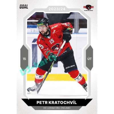 2023/24 Goal cards Chance Liga 2. série #400 Petr Kratochvíl