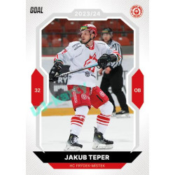 2023/24 Goal cards Chance Liga 2. série #315 Jakub Teper