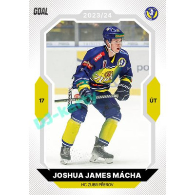 2023/24 Goal cards Chance Liga 2. série #302 Joshua James Mácha