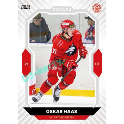 2023/24 Goal cards Chance Liga 2. série #318 Oskar Haas
