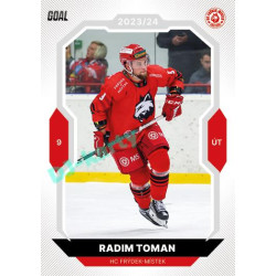 2023/24 Goal cards Chance Liga 2. série #319 Radim Toman