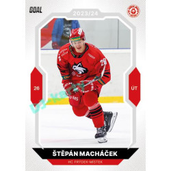 2023/24 Goal cards Chance Liga 2. série #320 Štěpán Macháček
