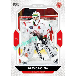 2023/24 Goal cards Chance Liga 2. série #330 Paavo Hölsä