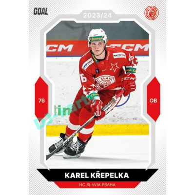 2023/24 Goal cards Chance Liga 2. série #332 Karel Křepelka