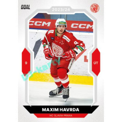2023/24 Goal cards Chance Liga 2. série #334 Maxim Havrda