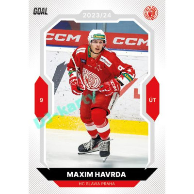 2023/24 Goal cards Chance Liga 2. série #334 Maxim Havrda