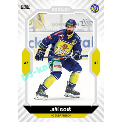 2023/24 Goal cards Chance Liga 2. série #304 Jiří Goiš